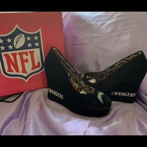 NFL Chargers wedges